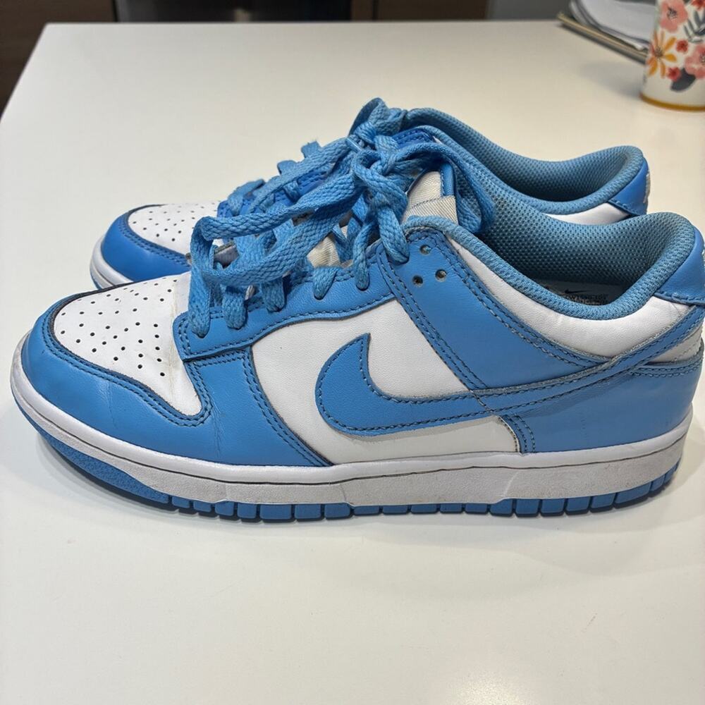 Nike Dunk Sneakers in Blue Beyond - Picture 7 of 8